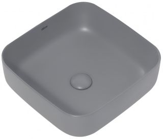 Раковина ABBER Rechteck AC2211MG 39см серый матовый